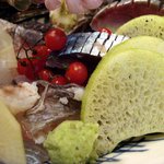 新和食 きくい - お造り盛り合わせ・真鯛・鯖