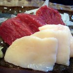 新和食 きくい - 熊本産・馬刺し盛り合わせ・タテガミと赤身