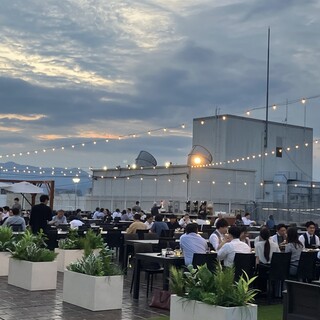 京都タカシマヤ ROOF TOP ビアガーデン_2