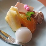 つつじの茶屋 - デザート（水菓子）