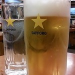 Tachinomidokoro Heso - 生ビール