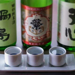 [Sake tasting set] Find your favorite alcohol.