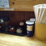 魂の中華そば - 卓上