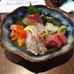 日本酒とおばんざい 霧の楽庵 - 刺盛り2人前1,848円税込