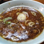 魂の中華そば - つけそば 1,100円 中盛 50円