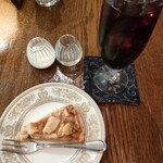 珈琲舎 蔵 - アイスコーヒー＆タルト 1200円