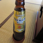 比良山荘 - プレミアムモルツ(小瓶) 600円