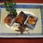 比良山荘 - 鰻の筒焼き