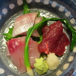 比良山荘 - 鹿、鯉、岩魚、辛味大根、山葵