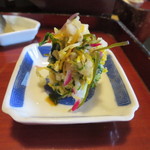 比良山荘 - 切り漬け