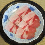 比良山荘 - 猪肉