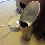 比良山荘 - 鍋の注し出汁