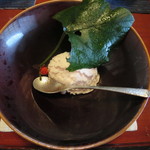 比良山荘 - 梅干しのアイスクリーム