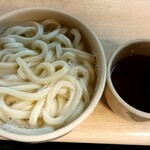 釜揚うどん 一心 - 釜揚げうどん大、太麺