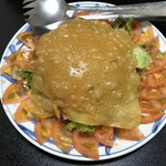 お食事処 割烹 竹 - パリパリサラダ：９８０円
