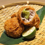 あえん - 桜山豚とキャベツのチーズロールカツ　(2015/02)