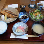 季節料理 なかはら - 鯖の塩焼き定食（８５０円）