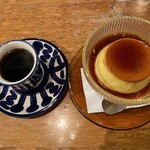 七つ森 - 『フレンチロースト』745円＋『カスタードプリン』685円