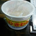 長尾中華そば - 納豆 50円
