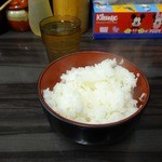 横浜家系らーめん 武術家 - 「武術家」平成27年2月24日再訪問　無料大盛りライス