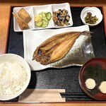 郷土料理 海幸 - 焼魚定食（ほっけ）