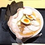 中華そば 主水 - 特製信州味噌らぁめん 全景