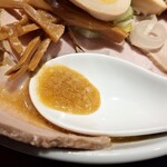 中華そば 主水 - スープ