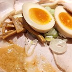 中華そば 主水 - スープが少ない・・・