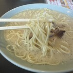 珍竜軒 - だしかけラーメンの麺は熟成麺！