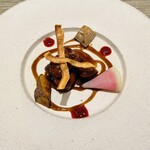 中国料理 礼華 四君子草 - 栃木県産「あさの豚」黒酢ソース