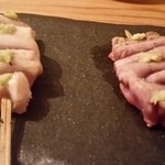 鳥さわ - ささみさび焼＆鴨さび焼