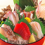 5 kinds of sashimi