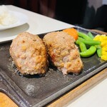 溶岩焼肉ダイニング bonbori - 牛ハンバーグステーキ