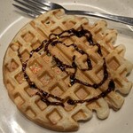  しゃぶ葉 - ミニがチョコソースをかけました…