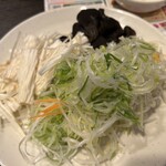  しゃぶ葉 - そして野菜の中では「細切り香味野菜」が一番ヾ(〃^∇︎^)ﾉ