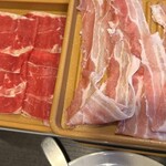  しゃぶ葉 - 料理写真:とりあえずお肉をたっぷり頼みます！！