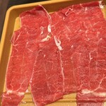  しゃぶ葉 - 「牛みすじ」も10枚以上食べましたね(*'-')b