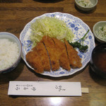 とんかつ ゆたか - ロースカツ定食