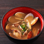 Miso soup with clams