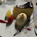 蔵のビストロ いち井 - バスクチーズケーキ