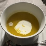 蔵のビストロ いち井 - 本日はかぼちゃのポタージュ