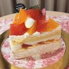 マンジェ・ササ - 高知産完熟グレープフルーツとせとかのショートケーキ　650円（税抜）