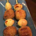 やきとり倶楽部 - 月見ダンゴ