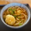 手打ちうどん 清水屋 - 釜かけ(1玉) 390円・半熟卵 120円