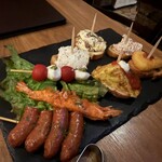 Hola！ Ginza7 - Holaのピンチョス おまかせ盛り 8本