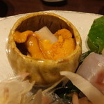 銀座 吉本 - うに・ほたて