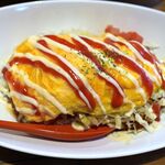 タコライスcafe きじむなぁ - オムタコ,タコライスcafe きじむなぁ デポアイランド店(沖縄県北谷町)TMGP撮影
