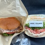 ウエストヴィレッジ - 今朝の車中食は調理パン2個