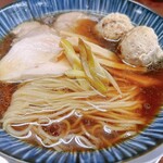麺屋 鶏楽 - 鶏中華+つくね