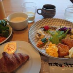 野の葡萄 - 朝食ビュッフェ